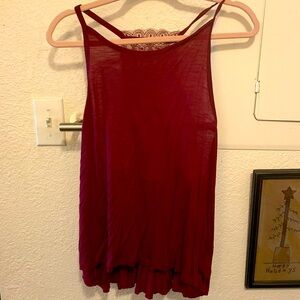 Beautiful American Eagle Outfitters 🦅 lace tank top. So soft cooling material.